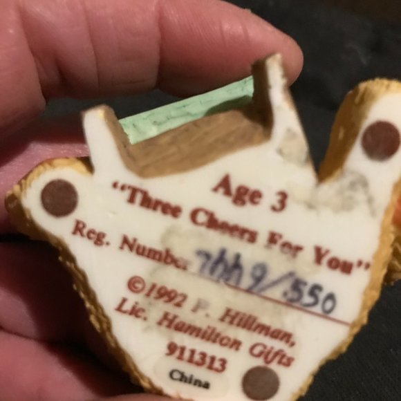 3 Cherished Teddies - vintage - Picture 4 of 6